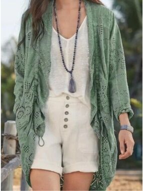 Sundance Sage Green Duster